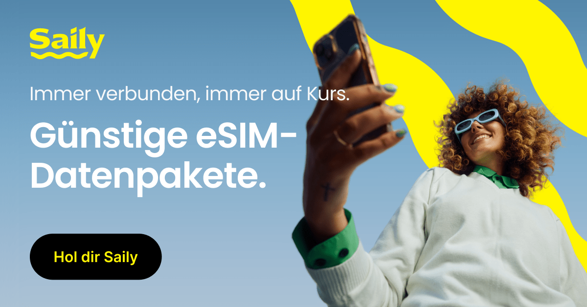 Saily- Günstige eSIM Datenpakete. 